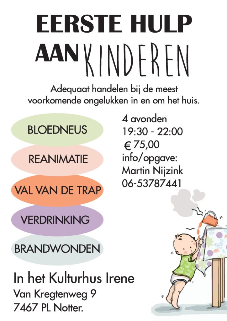 Cursus Eerste Hulp bij Kinderen