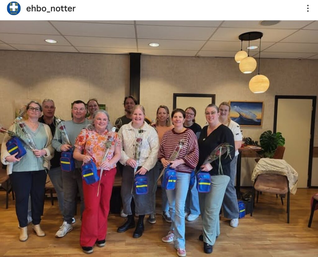 Geslaagde basisopleiding EHBO 2026